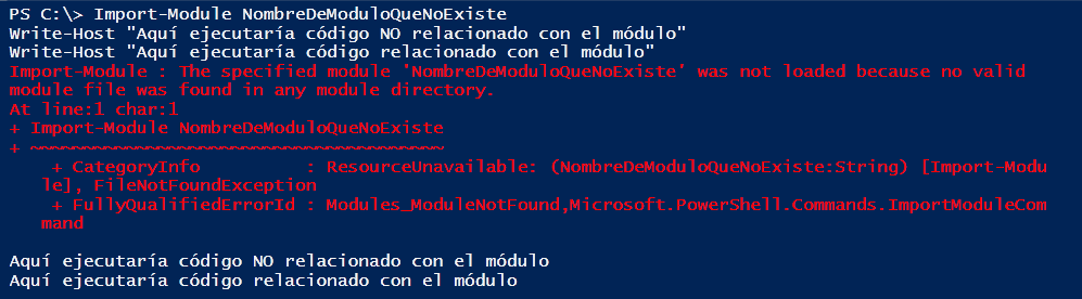 Import-Module error