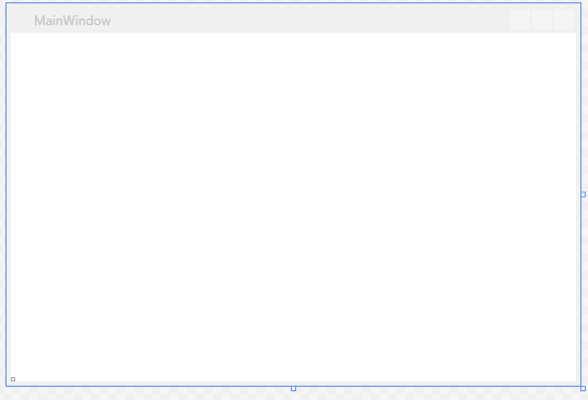window with an empty listview